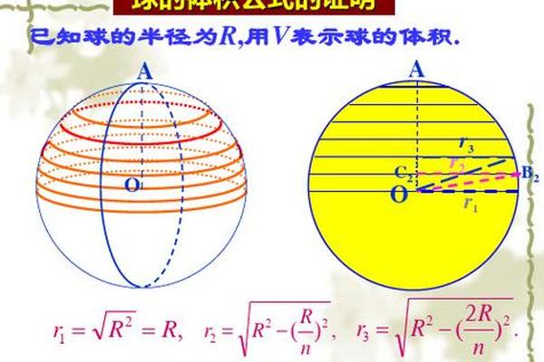 已知球的半径为3,求球的表面积和体积.