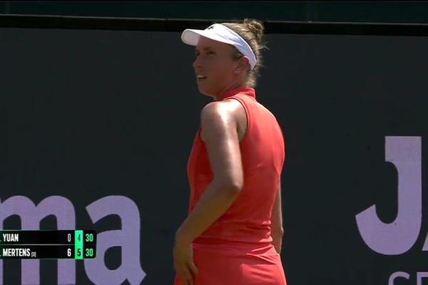WTA250斯海尔托亨博斯站 袁悦吞蛋不敌梅尔滕斯 无缘四强 爱丽丝 WTA250斯海尔托亨博斯站 袁悦吞蛋不敌梅尔滕斯 无缘四强 爱丽丝