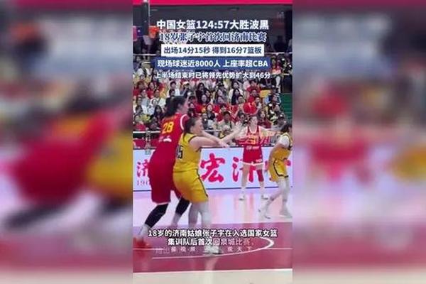 太残暴 中国女篮67分大胜波黑完成双杀 张子宇16分7板 杨舒予22分