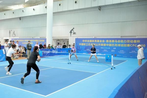 2025湖南中美民间匹克球交流赛在长沙开幕_图_