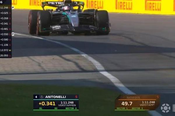 F1加拿大站排位赛 拉塞尔杆位 维斯塔潘第2比诺里斯第7 塞恩斯 F1加拿大站排位赛 拉塞尔杆位 维斯塔潘第2比诺里斯第7 塞恩斯