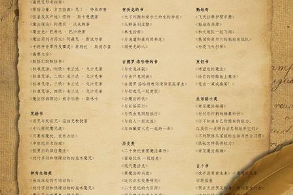 《哈利·波特》里的这些书比《神奇动物》更"神奇" 《哈利·波特》里的这些书比《神奇动物》更"神奇"