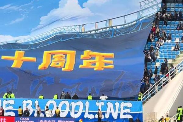 震撼 大连球迷在梭鱼湾球场看台打出巨型Tifo 足球复兴足球城 tifo