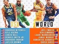 2018nba全明星新秀赛名单 美国队世界队阵容名单 