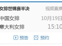 2018女排世锦赛中国vs意大利视频直播地址 CCTV5体育频道直播