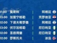 2018年世界杯比赛直播时间 俄罗斯世界杯小组对战分组表