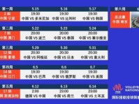 2018世界女排国家联赛赛程时间 中国女排赛程时间