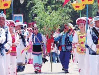 2016年云南大理白族“绕三灵”