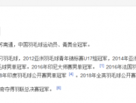 最新羽联冠军石宇奇个人资料 或接过中国羽毛球男单大旗
