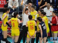 中国vs日本女排3比0横扫 积分优势力压美国排名首位