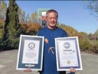 63岁大爷投篮投出2项世界纪录 研究成果获国家专利 