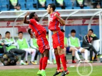 2018赛季中超联赛第一轮：重庆斯威1：0胜北京人和