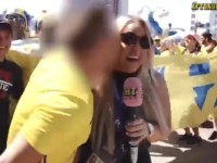 世界杯再曝性骚扰丑闻 瑞典女记者被球迷强吻