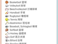 球类单词有啥呢？【最多15个哦!】