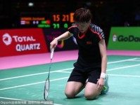 尤伯杯半决赛中国2-3泰国 34年首度无缘决赛