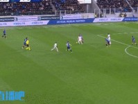 GIF-国米7-1亚特兰大第五球 完全复制第四球