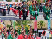 目瑙纵歌同欢乐，载歌载舞民族风