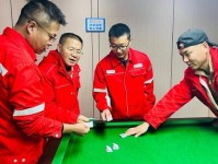 建工街道延东社区联合中国石油开发区加油站开展“党建红 石油蓝 以球会友 以情暖人” 门球友谊赛活动