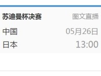 2019苏迪曼杯决赛赛程时间 中国vs日本今天比赛几点开始