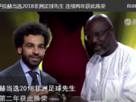 2018年非洲足球先生萨拉赫当选 附非洲年度最佳阵容