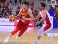 热身赛中国蓝队77-66伊朗开门红 吴前18分任骏飞19分