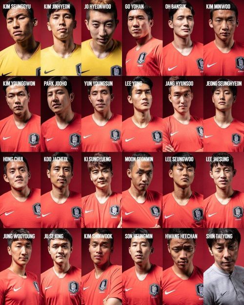韩国2018世界杯最新23人大名单 国家足球队阵容