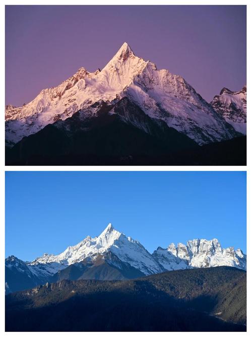 中国最美的隐世桃源—雨崩 云南德钦县梅里雪山的神女峰