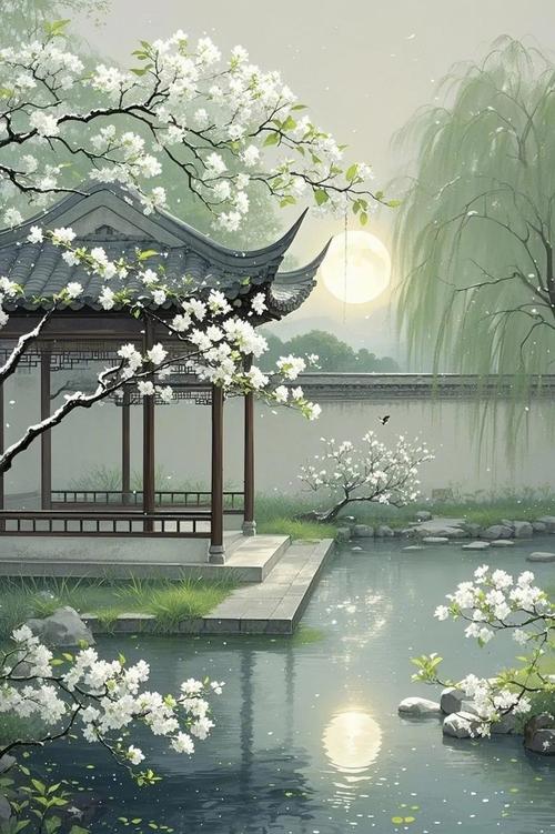 云南蒙自：梨花院落溶溶月 乡村新风入画来