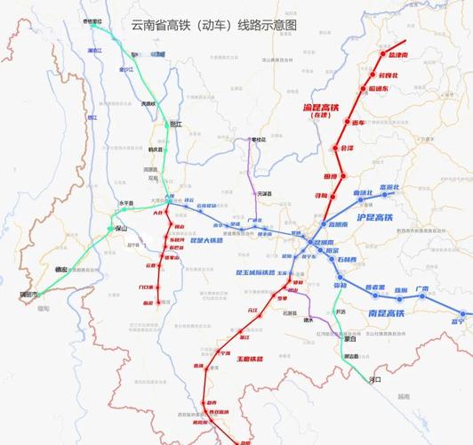 云南高铁时代即将来临:准备好朝辞彩云南,夕至香江畔了么?