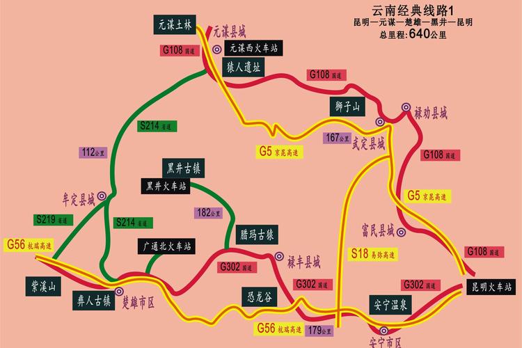 楚雄市自驾攻略