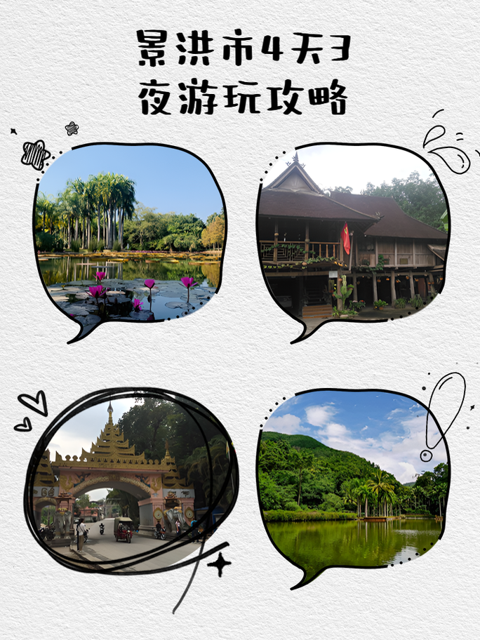 景洪市自驾攻略