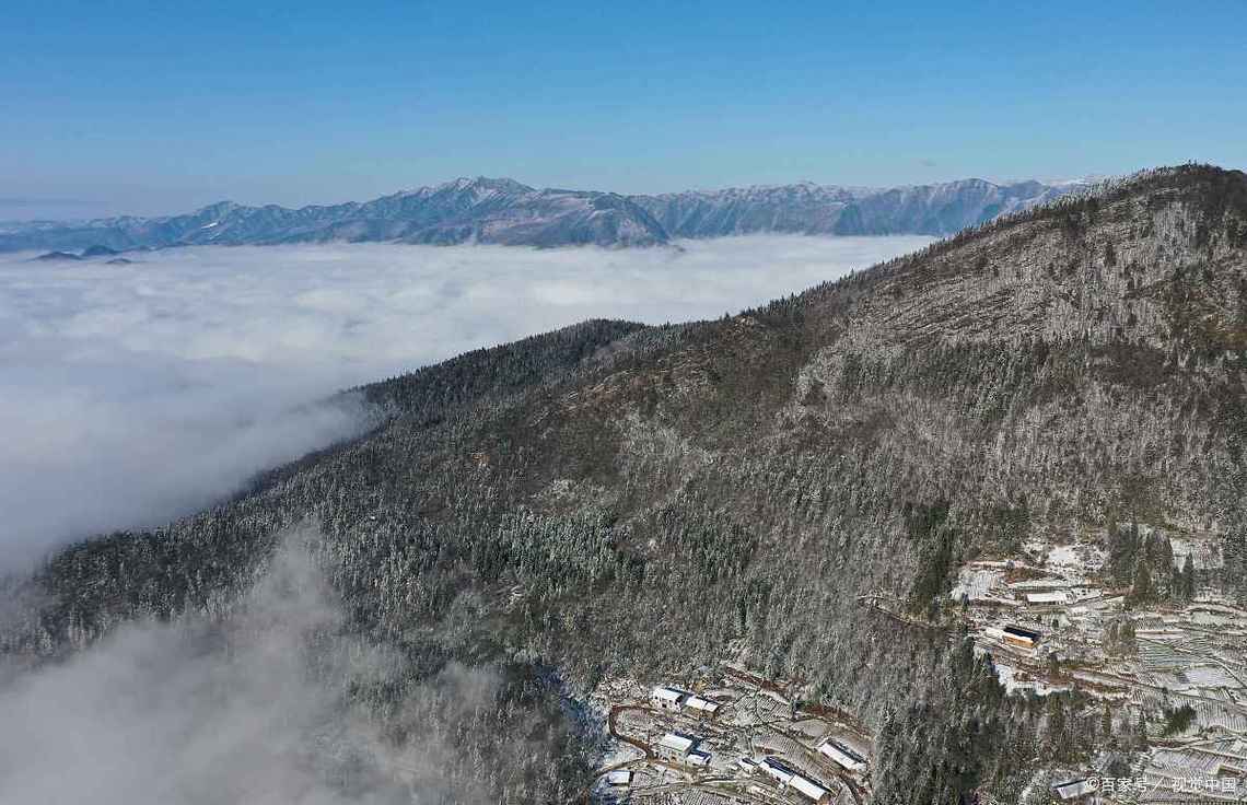 永德大雪山：白雪皑皑造秘境，林海莽莽拥平湖